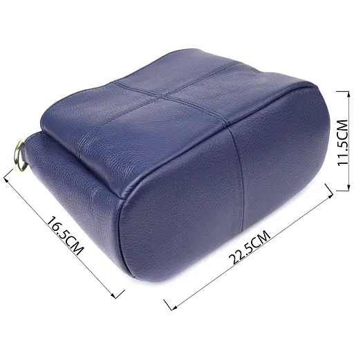 Женская сумка Vintage из натуральной кожи с тремя отделениями 22.5х16.5х11.5 см sum0027571 - фото 3