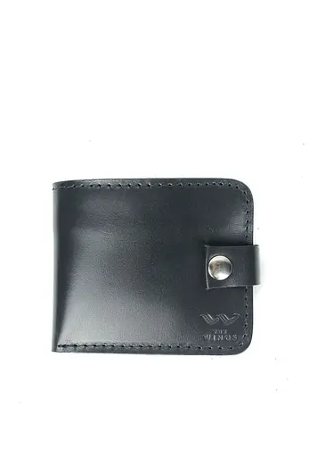 Кожаный портмоне Mini 2.0 синий - фото 1