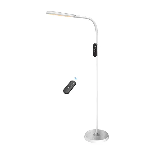 Светодиодный LED торшер NORMAN белый 15W - фото 1