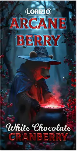 Шоколад журавлиновий білий "ARCANE BERRY" - фото 1