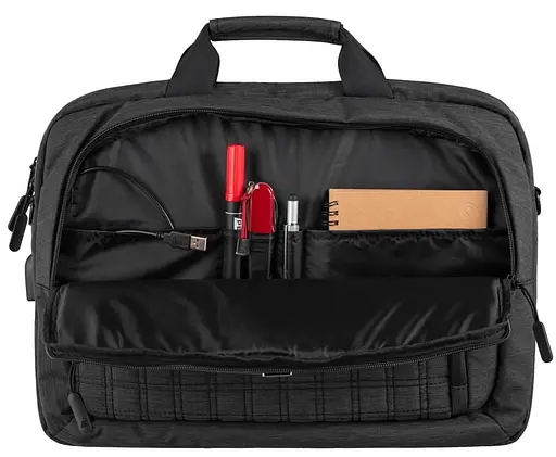 Сумка для ноутбука 2E 16" CrossSquares, Black (2E-CBN9198BK) - фото 11