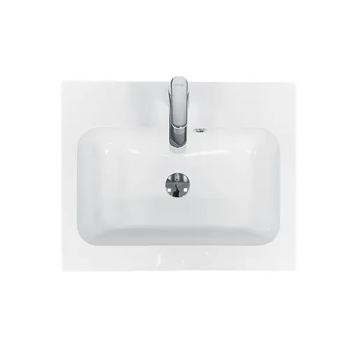 Раковина Adamant умивальник FRATE штучний камінь прямокутна - фото 3