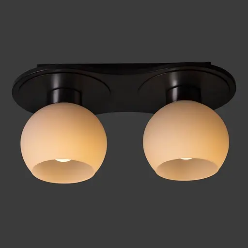 Світильник Brille настінно-стельовий BKL-632C/2 E27 BR - фото 4
