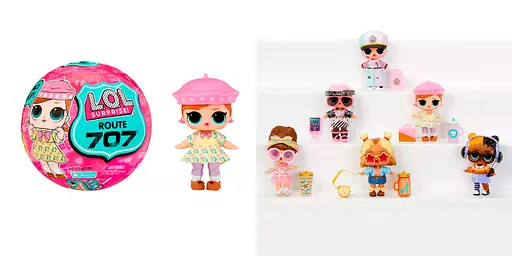 Игровой набор с куклой L.O.L. SURPRISE! ROUTE 707 W2 Легендарные красавицы (в ассортименте) - фото 2