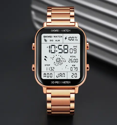 Наручний годинник чоловічий 1888RG Rose Gold Skmei acs0030500 - фото 4