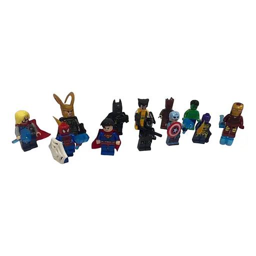 Набор игровых фигурок Мстители 12 шт. с оружием (25-161) - фото 5