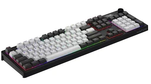 Клавіатура HATOR Skyfall 100 PRO Wireless Silent Switches US Grey Black (HTK4100) - фото 4
