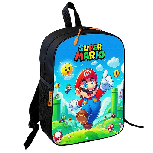 Рюкзак школьный детский Супер Марио «Super Mario» 36х27 см для мальчика (01076)