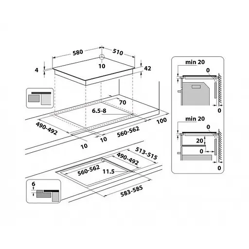 Варильна поверхня електрична Whirlpool AKT 8090 NE - фото 4