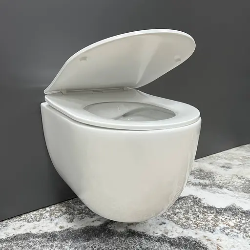 Подвесной унитаз VBI Vulcano white VBI-020400, Белый - фото 1