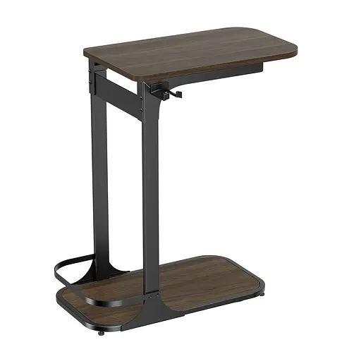 Приставной столик OfficePro Dark Wood Black с держателем для гарнитуры (SD137DW) - фото 2