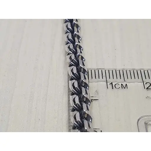 Срібний ланцюг Стерлінг 9 (Бісмарк). 40273 55 - фото 4