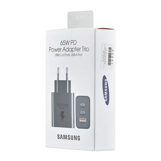 Сетевое зарядное устройство для Samsung T6530 65W Type-C to Type-C High c0py Черный - фото 2