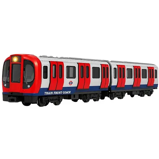 Залізниця JHX5916 звукові та світлові ефекти 2 вагони 24 деталі та дорожні знаки