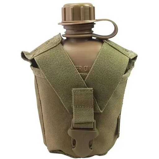 Фляга тактическая Kombat UK Tactical Water Bottle 0.95 L Койот (KB-TWBT-COY)