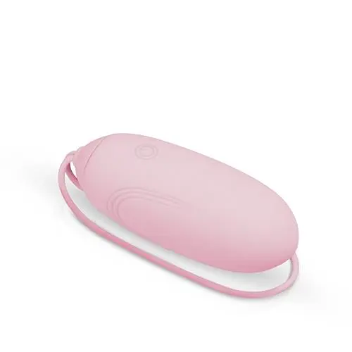 Віброяйце EasyToys Luv Egg 16 см світло-рожевий - фото 2