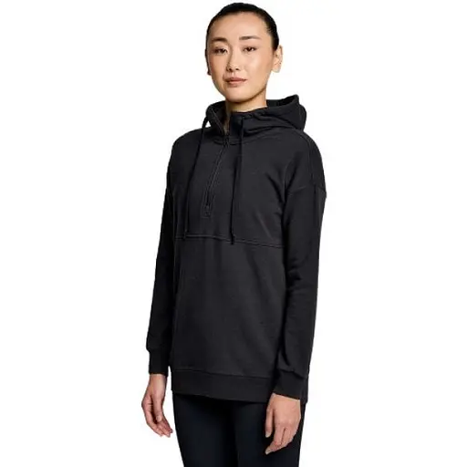 Кофта Saucony Recovery Zip Tunic Black S (1097-800469-BKA3 S)