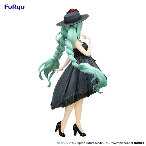 Коллекционная фигурка FuRyu Вокалоид Хацунэ Мику Vocaloid Hatsune Miku Outing Dress 19 см F V HM OD 19 - фото 4