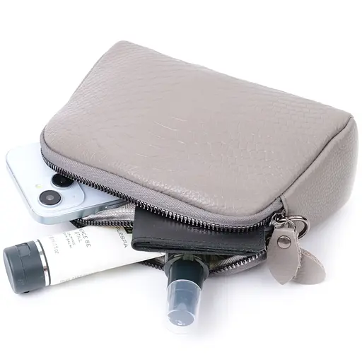 Женская сумка Vintage на два отделения из натуральной кожи 19х12х7 см sum0027015 - фото 10