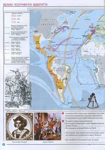 Всесвітня історія. 8 клас. Атлас - фото 3
