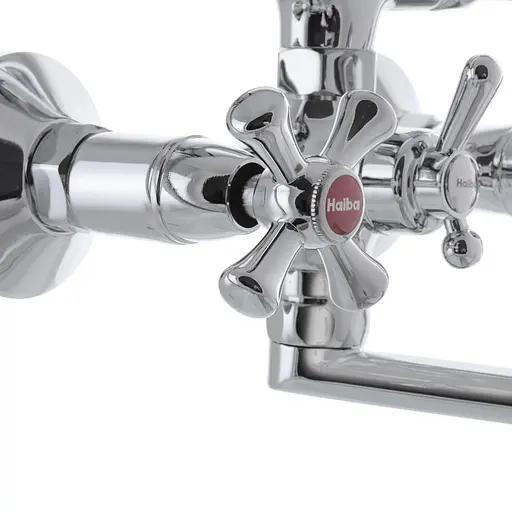 Смеситель для ванны Haiba Smes 143 HB0368 Хром - фото 3