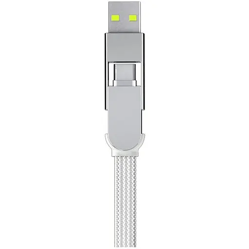 Кабель Rolling Square inCharge XL 2 м білий (XLM02R) - фото 4