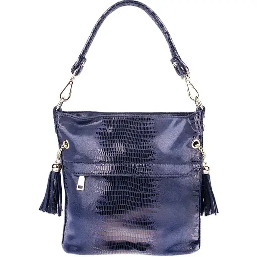 Жіноча сумка Realer P111 синя - фото 1