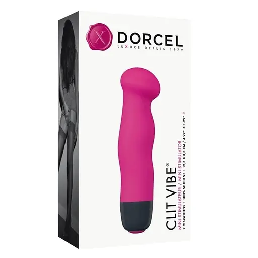 Міні вібратор для клітора Dorcel Clit Vibe 12 см рожевий - фото 4