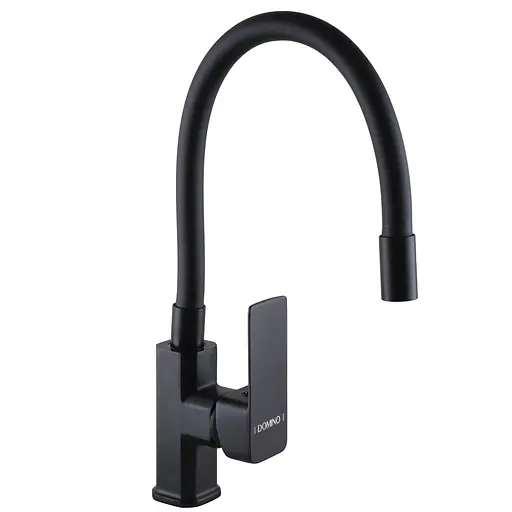 Смеситель для кухни Domino MALIBU DMM-203 LR-BLACK-BLACK - фото 1