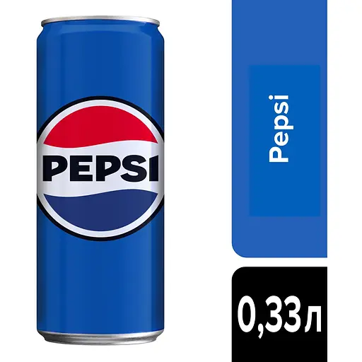 Уцінка. Напій Pepsi Cola безалкогольний сильногазований 0.33 л (360665) - фото 7