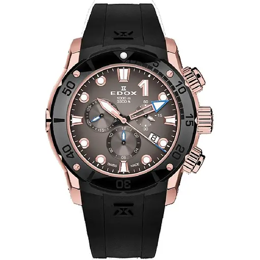 Часы Edox CO-1 Chronograph 10242 TINRCA BRDR