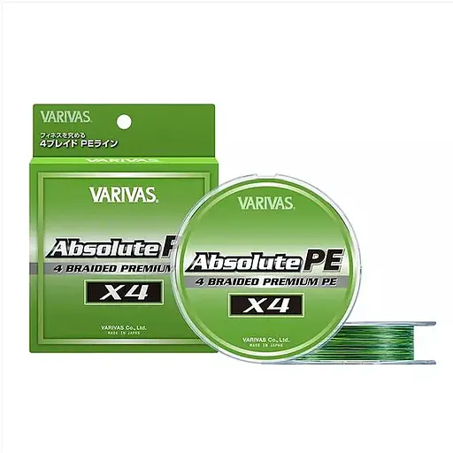 Шнур Varivas Absolute PE X4 150 m 3.15 kg 0.090 mm 0.3 (1102-VA 19531)