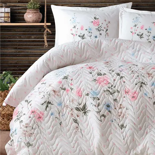 Комплект зі стьобаною підковдрою 4 сезона Palitra Ранфорс Clasy pbe0051449 - фото 3