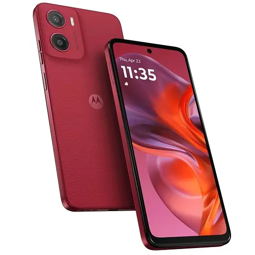 Смартфон Motorola Moto G05 4/256GB Plum Red PB6L0030UA - фото 8