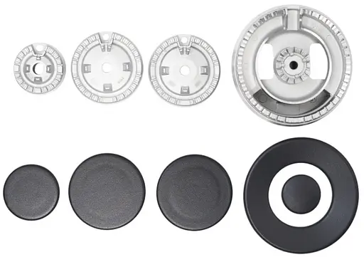 Газова варильна поверхня Whirlpool TGML 661 NB (6789326) - фото 4