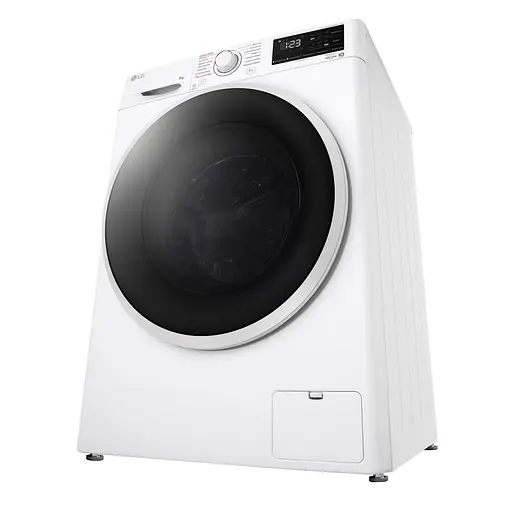 Стиральная машина LG фронтальная 9 кг 1400 A+++ 57 см дисплей пара инвертор белый - фото 6