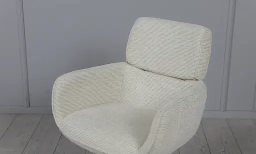 Стілець Артур з обертовим механізмом айворі - фото 8