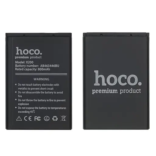 Акумулятор Hoco AB463446BU для Samsung X200/ B110/ B130/ C140/ C160/ C240/ C300/ C3010/ C3520/ C5010 - фото 2