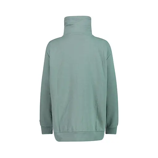 Флисовая кофта CMP Women's Loose Fit Fleece Jacket Mint S (1097-33D3426-E386 38) - фото 3