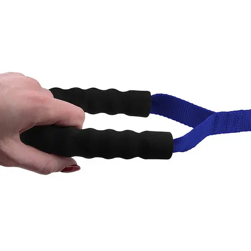 Поводок для собак Barksi Active с мягкой ручкой 9 м х 2.5 см синий - фото 6