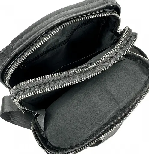 Мужская сумка Tavinchi из натуральной кожи черный sum0028767 - фото 3