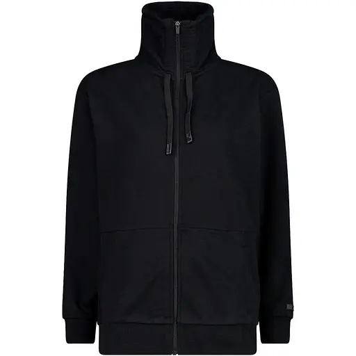Флісова кофта CMP Women's Loose Fit Fleece Jacket Black XS (1097-33D3426-U901 36)