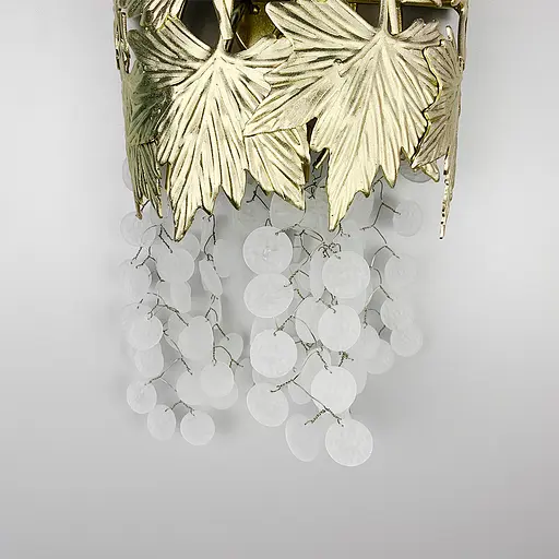 Бра в золотом с белыми пластинами Line F Арт. WB5068 SN - фото 2