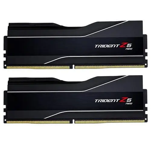 Модуль памяти G.Skill DDR5 64GB (2x32) Trident Z5 Neo 6000 Black AMD EXPO (F5-6000J3040G32GX2-TZ5N) - фото 1
