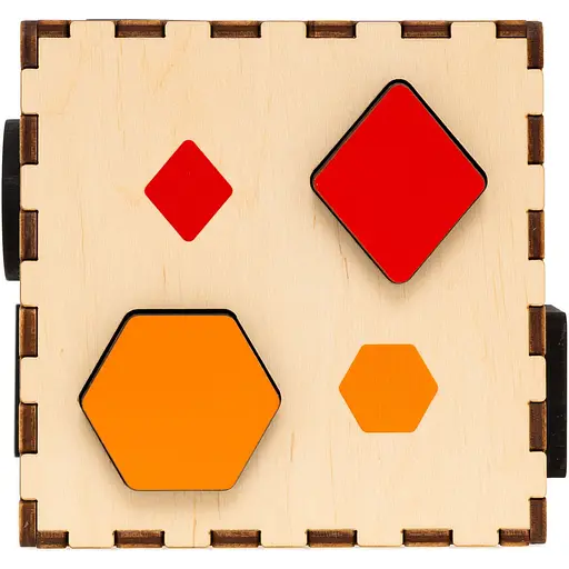 Кубик-сортер GoodPlay Кольорова фігурка (CUB-4-002) - фото 5