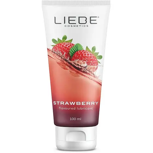 Лубрикант на водной основе Liebe Pleasure Toys Cosmetics Strawberry 100 мл