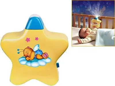 Нічний світильник дитячий 8661 зоряне небо з проектором - фото 1