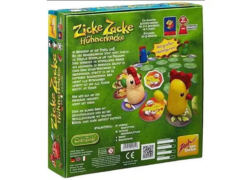 Настольная игра Zoch Цыплячьи бега (Zicke Zacke Huhnerkacke) (англ.) (601121800) - фото 2