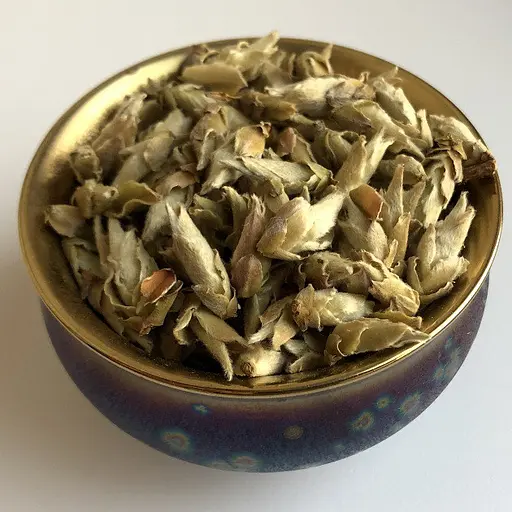 Елітний китайський чай Білий Пуер "Люй Я Бао" Пуерні бруньки 100 г - фото 2