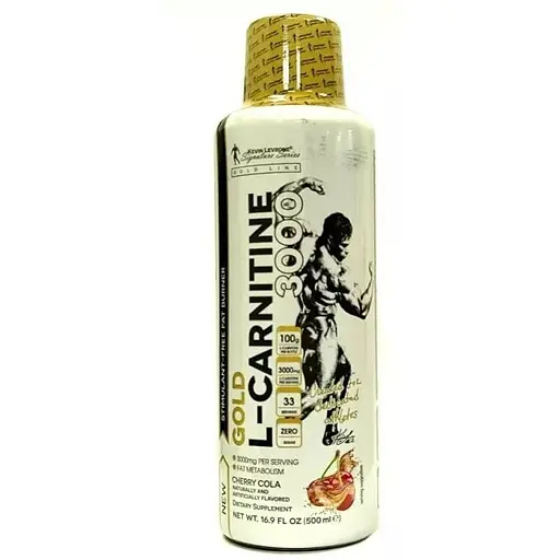 Жироспалювач Kevin Levrone Gold Line Gold L-Carnitine 3000 mg, 500 мл - Вишнева кола